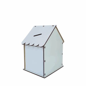 Caixa Caneca Casa Cofre MDF 3mm Sublimação
