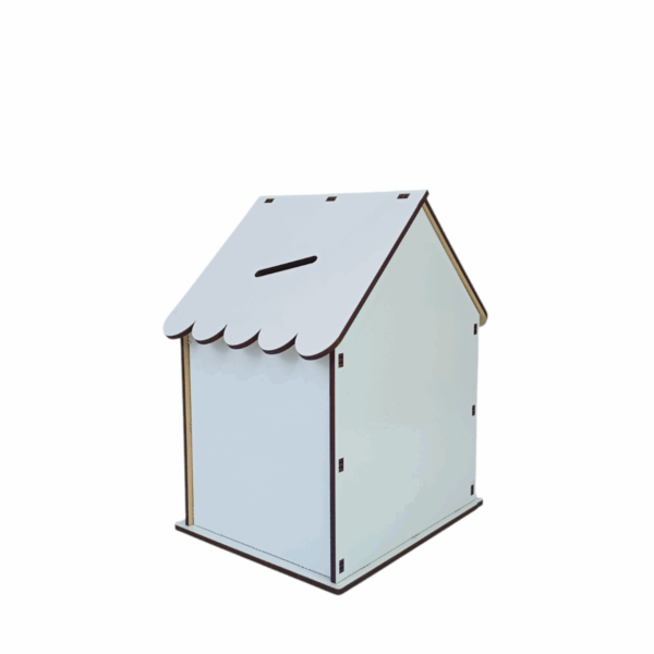 Caixa Caneca Casa Cofre MDF 3mm Sublimação
