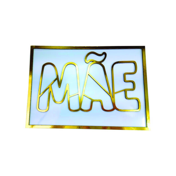 Quadro Mãe com Moldura MDF 3MM Sublimação