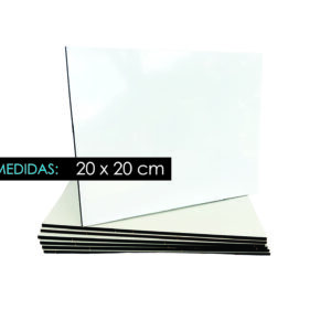 20x20cm Placa MDF 3MM 1 Face Sublimação