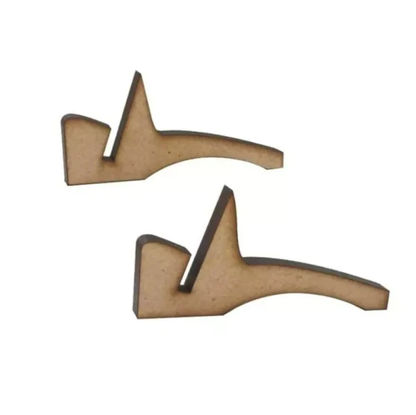 6MM KIT 100 Pares Suporte para placa MDF