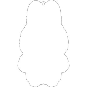 159 und de labulabu.svg cliente: +5527993169383x Acrilico 3mm Branco